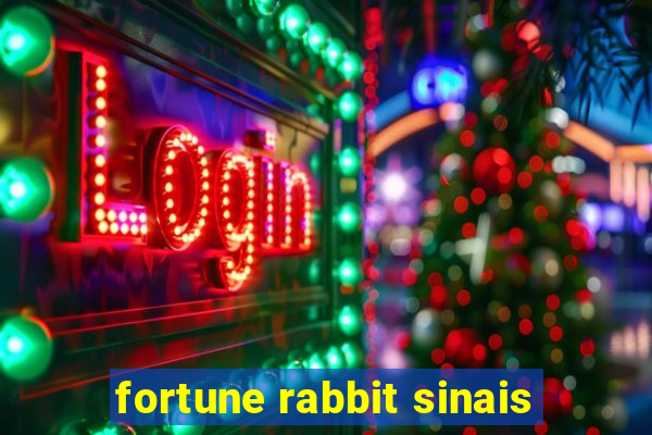 fortune rabbit sinais